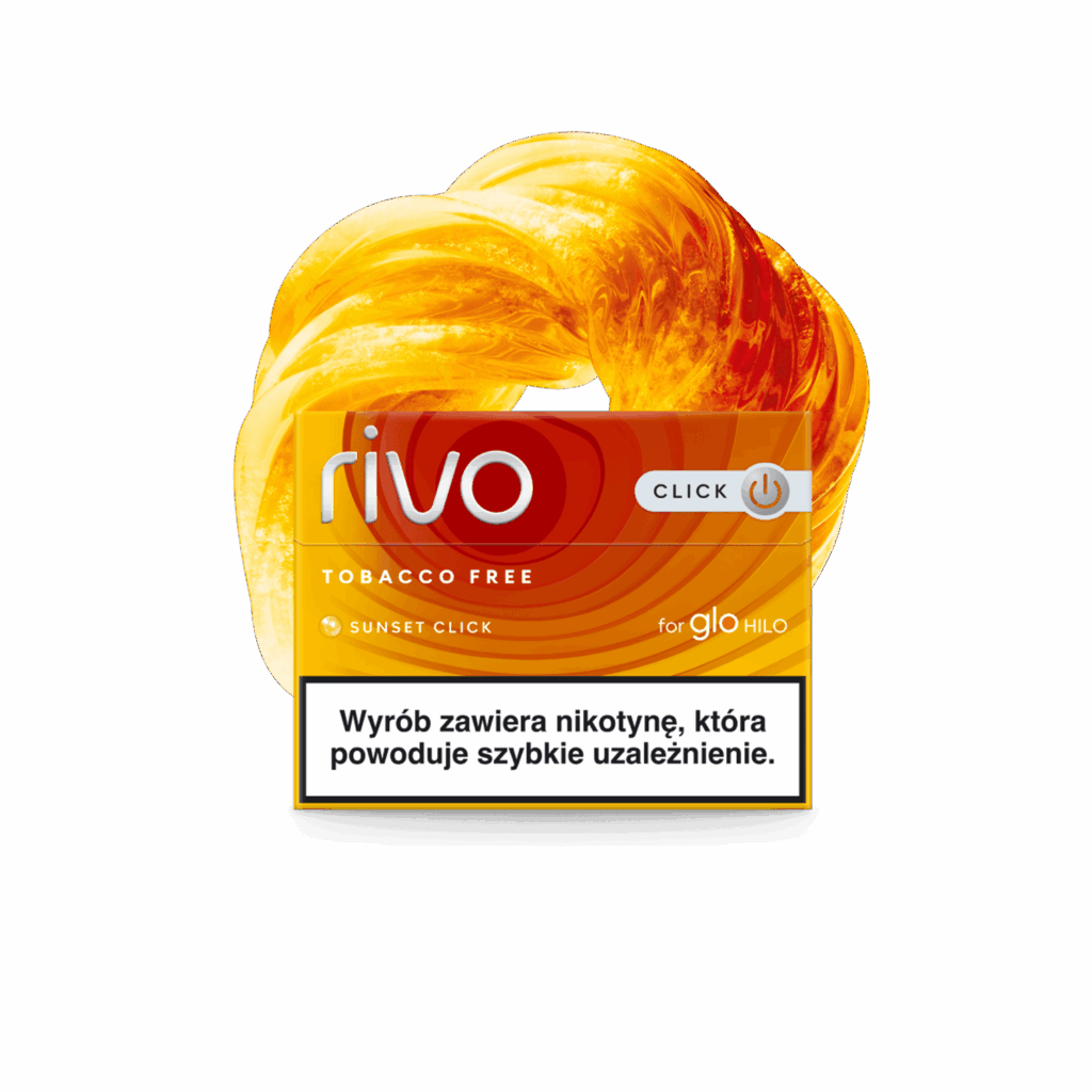 Buy Rivo Sunset Click Tobacco-Free Sticks for glo Hilo