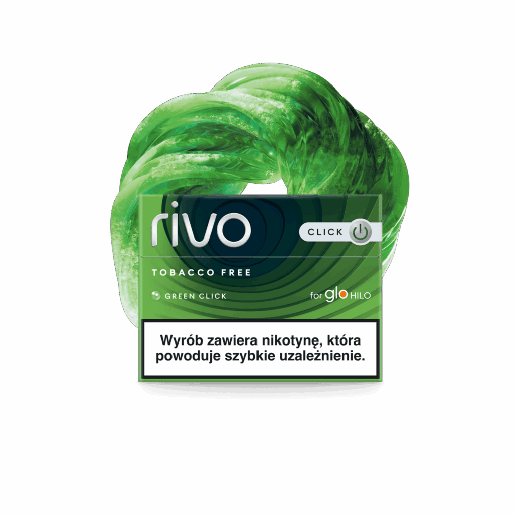 Buy Rivo Green Click Tobacco-Free Sticks for glo Hilo