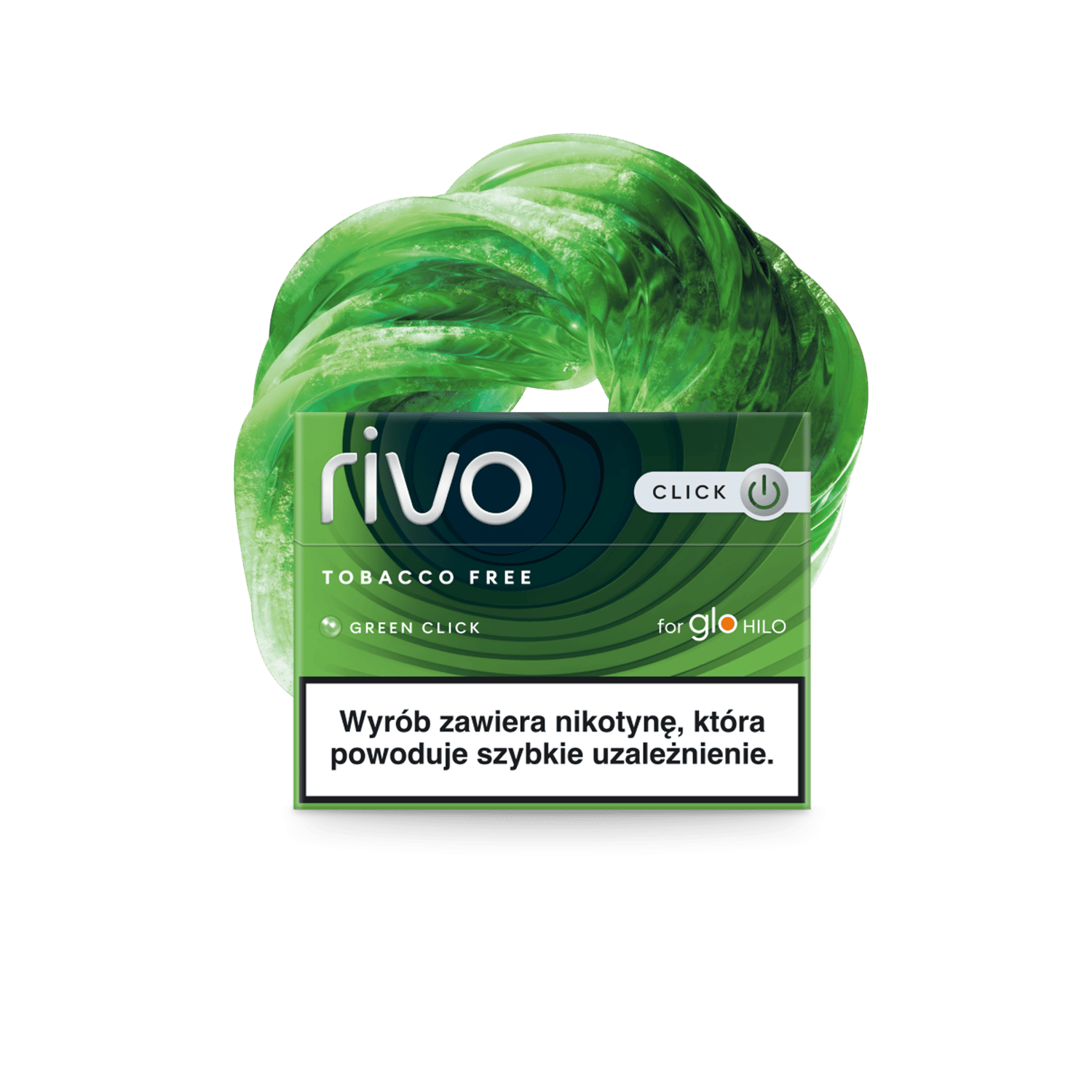 Buy Rivo Green Click Tobacco-Free Sticks for glo Hilo