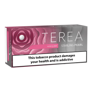 Terea Starling Pearl carton of 200 heated tobacco sticks for IQOS ILUMA