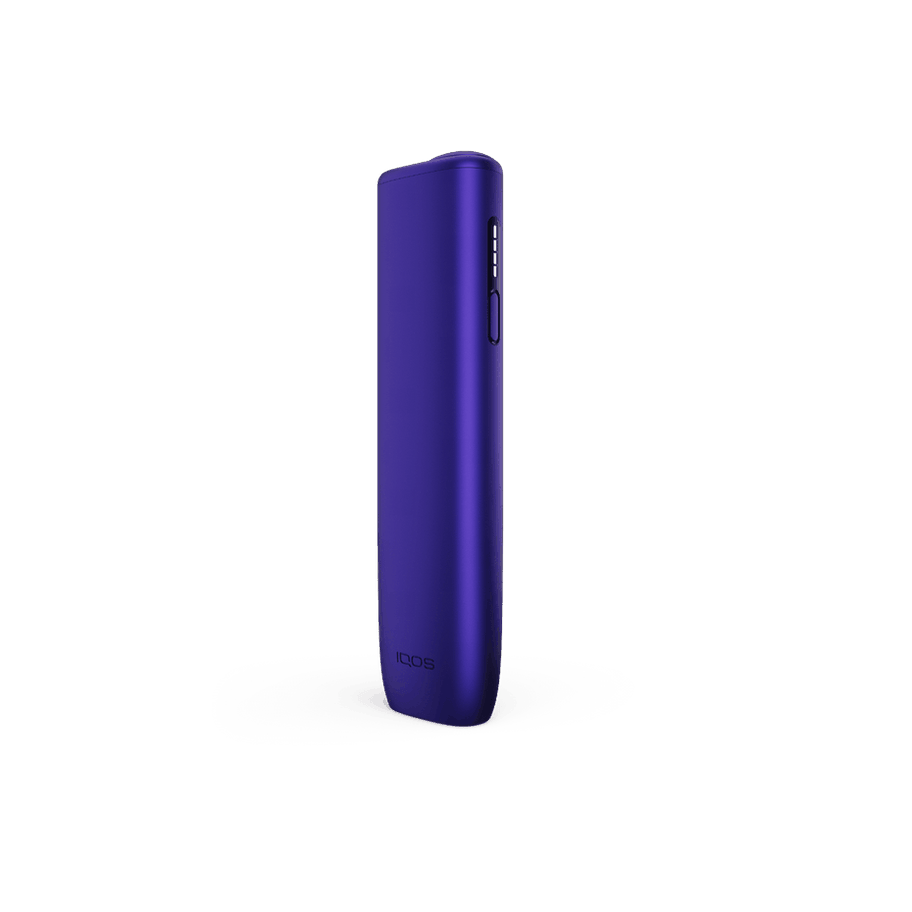 IQOS-ILUMA-i-ONE-Electric-Purple-device IQOS ILUMA i ONE Electric Purple heated tobacco device — Electric Purple finish, front view on white background