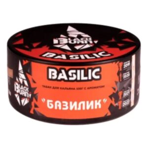 Black Burn Basilic shisha tobacco