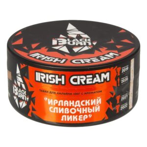 Black Burn Irish Cream shisha tobacco