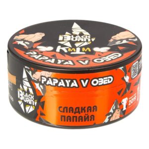 Black Burn Papaya v obed shisha tobacco