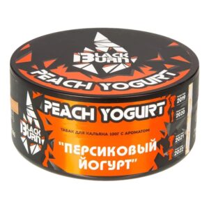 Black Burn Peach Yogurt shisha tobacco