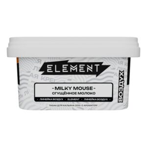 Element Air Milky Mouse shisha tobacco