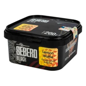 Sebero Black Lemon Waffle shisha tobacco