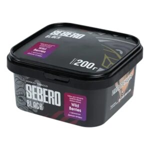 Sebero Black Wild Berries shisha tobacco