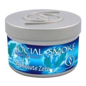 Social Smoke Absolute Zero shisha tobacco